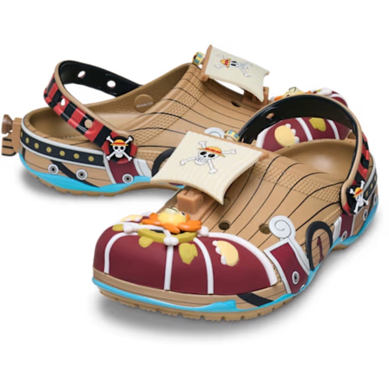 crocs 26Q1 3/5 ONE PIECE THOUSAND SUNNY CLASSIC CLOG Multi 212126-90H