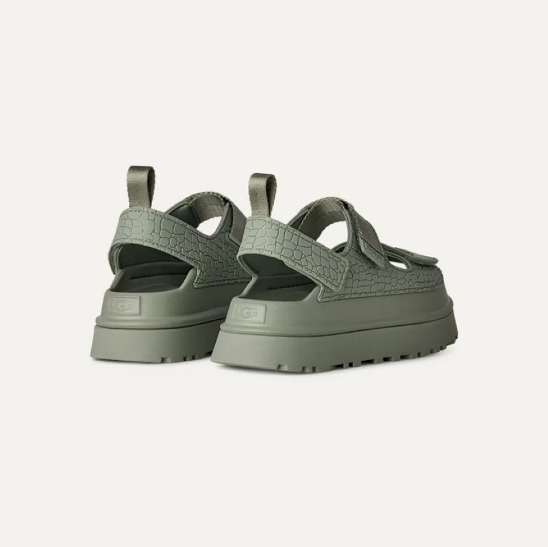 UGG S26 3/2 W GOLDENGLOW EMBOSSED ARTICHOKE 1175311-ART
