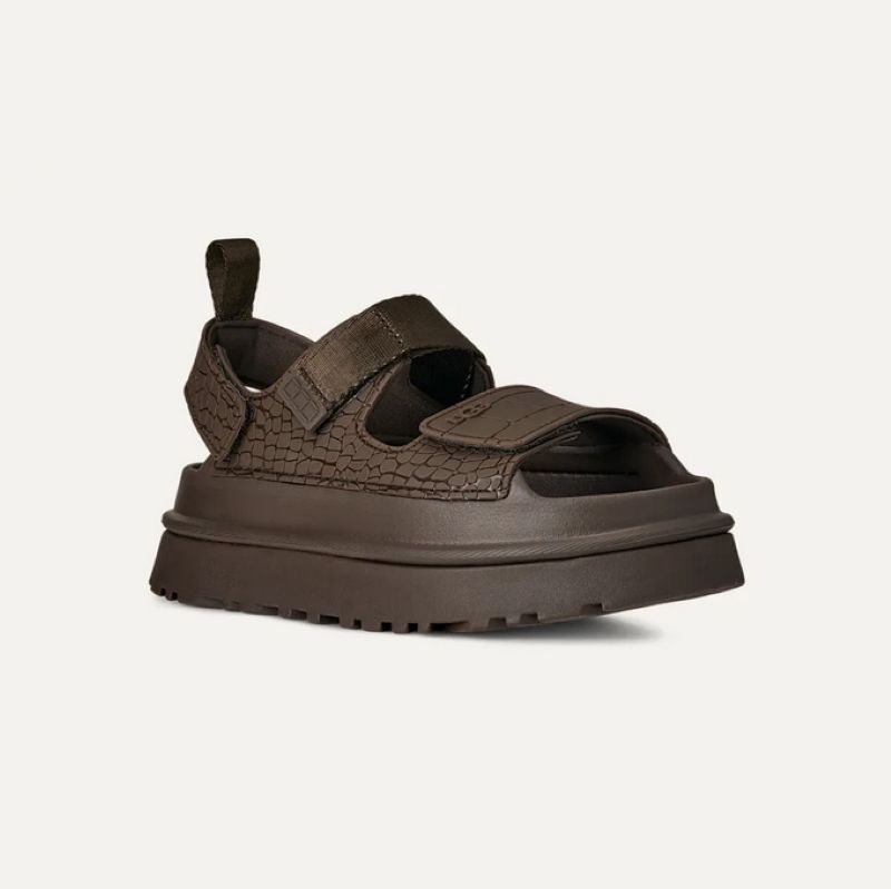 UGG S26 3/2 W GOLDENGLOW EMBOSSED DENSE SMOKE 1175311-DNSS