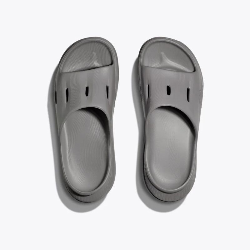 HOKA ONE ONE C/O U ORA RECOVERY SLIDE 3 Grey/Grey 1135061-GYGY