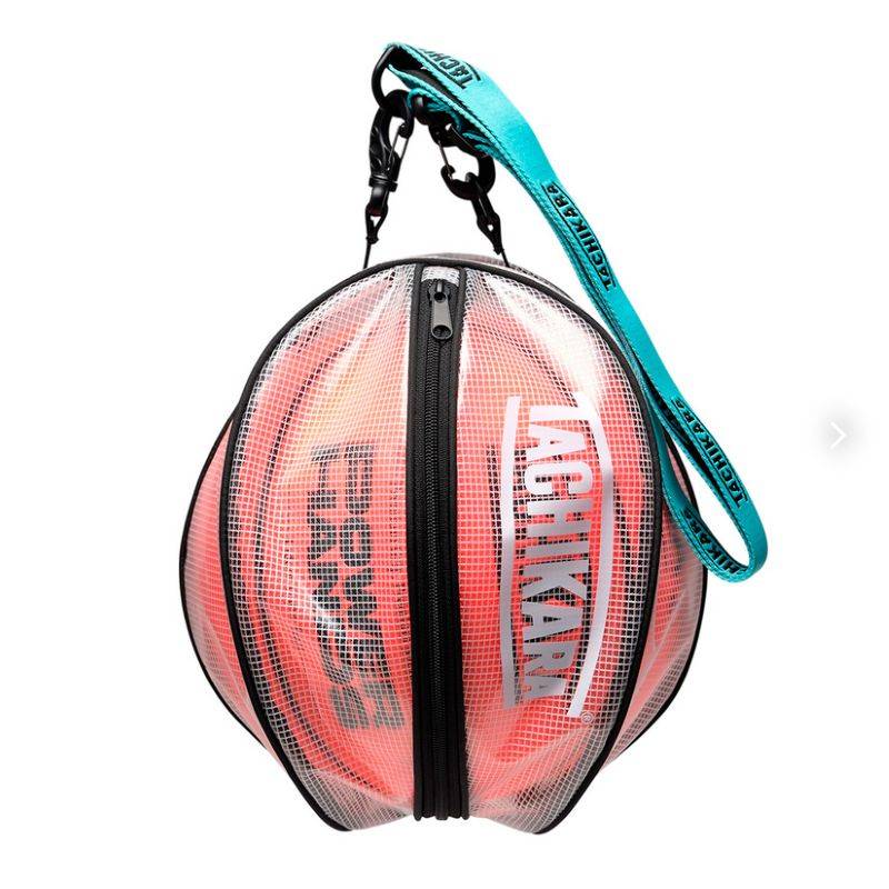 TACHIKARA CITY BALL BAG -INVISIBLE- Clear / Light Aqua BG-101