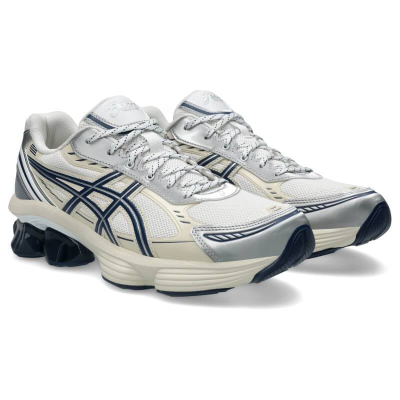 asics 26SS 4/2 GEL-KINETIC FLUENT WHITE/INDEPENDENCE BLUE 1203A591-104