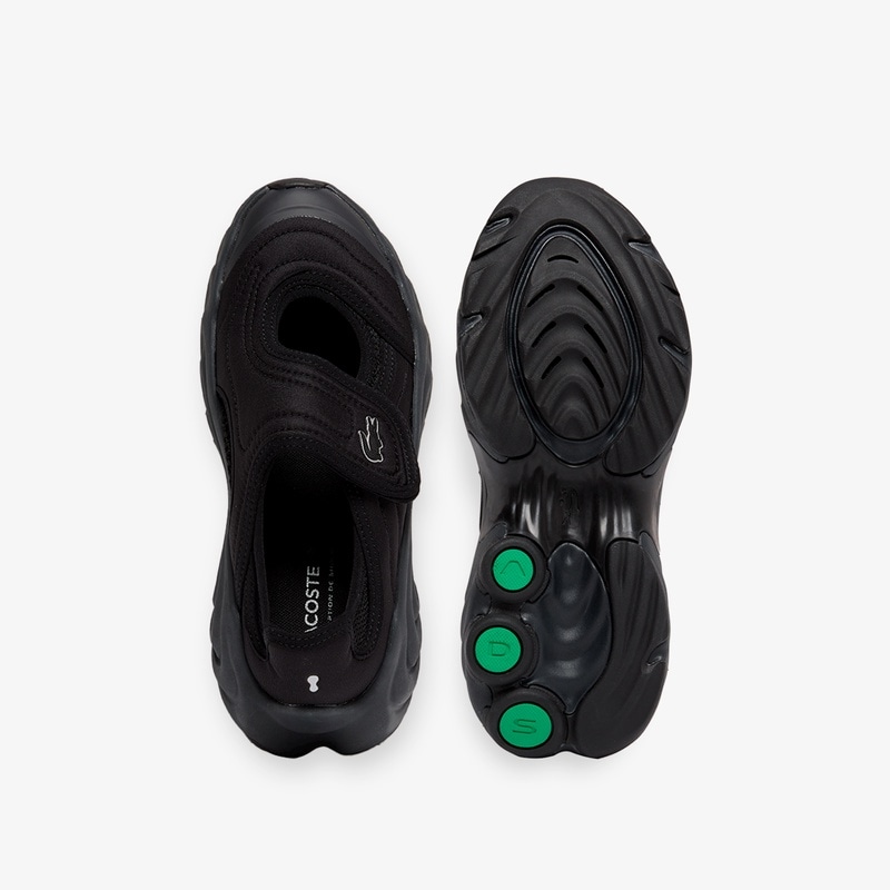 LACOSTE 26SS W SPINOR SANDAL 1262 SFA DK GRY/BLK 51SFA0198-2B6