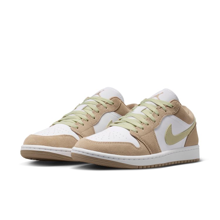 JORDAN BRAND SU26 WMNS AIR JORDAN 1 LOW カーキ/ホワイト-オリーブ オーラ-セイル DC0774-204