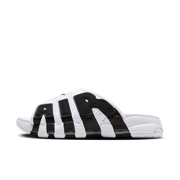 NIKE SU26 NIKE AIR MORE UPTEMPO SLIDE ホワイト/バーシティレッド-ブラック FB7818-100