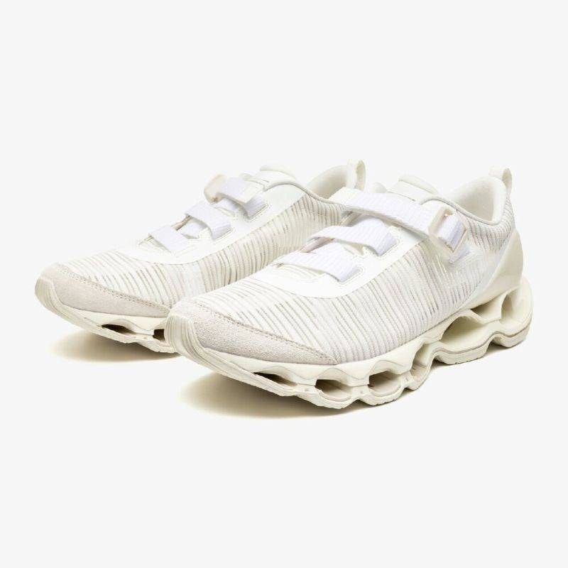 MIZUNO 26SS 4/17 WAVE PROPHECY Strap2 02:オフホワイト D1GA260302