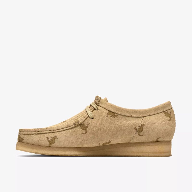Clarks SS26 M Wallabee MapleCombi Print 26185557