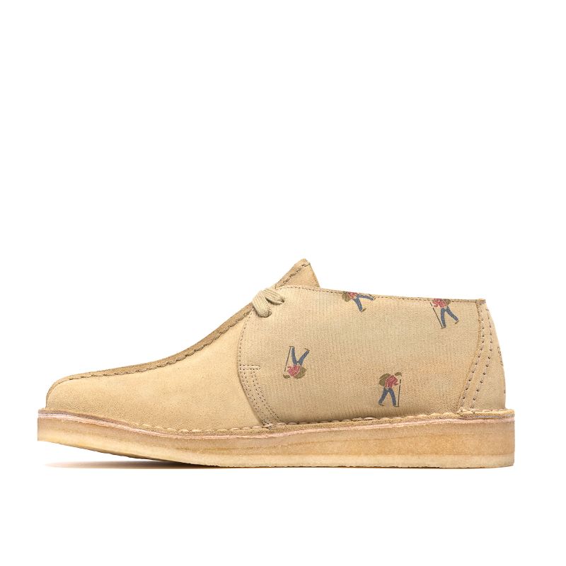 Clarks SS26 M Desert Trek MapleCombi Print 26185657