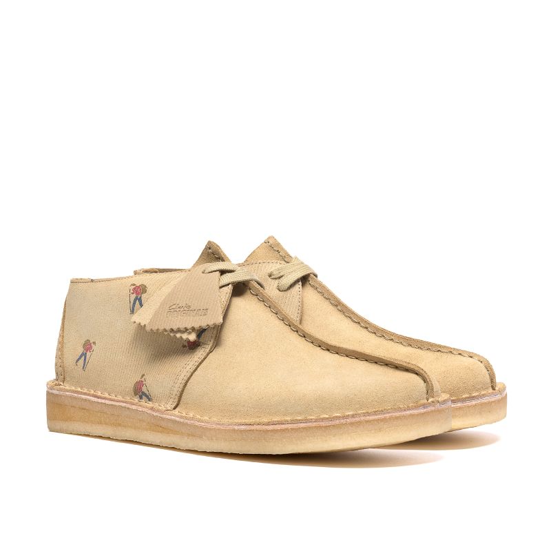 Clarks SS26 M Desert Trek MapleCombi Print 26185657