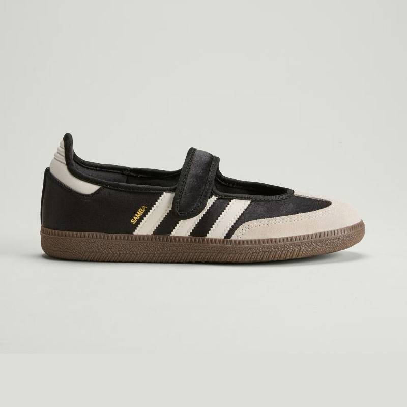 adidas 26Q2 adidas SAMBA JANE W コアブラック/オフホワイト/ゴールドメタリック IH9207