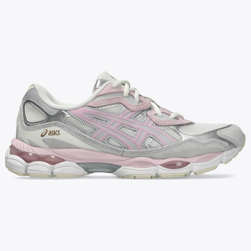 asics バレーボールシューズ ピンク/グレー asics 26SS 4/23 GEL-NYC CONCRETE/BARELY ROSE 1203A383-028｜アメ横