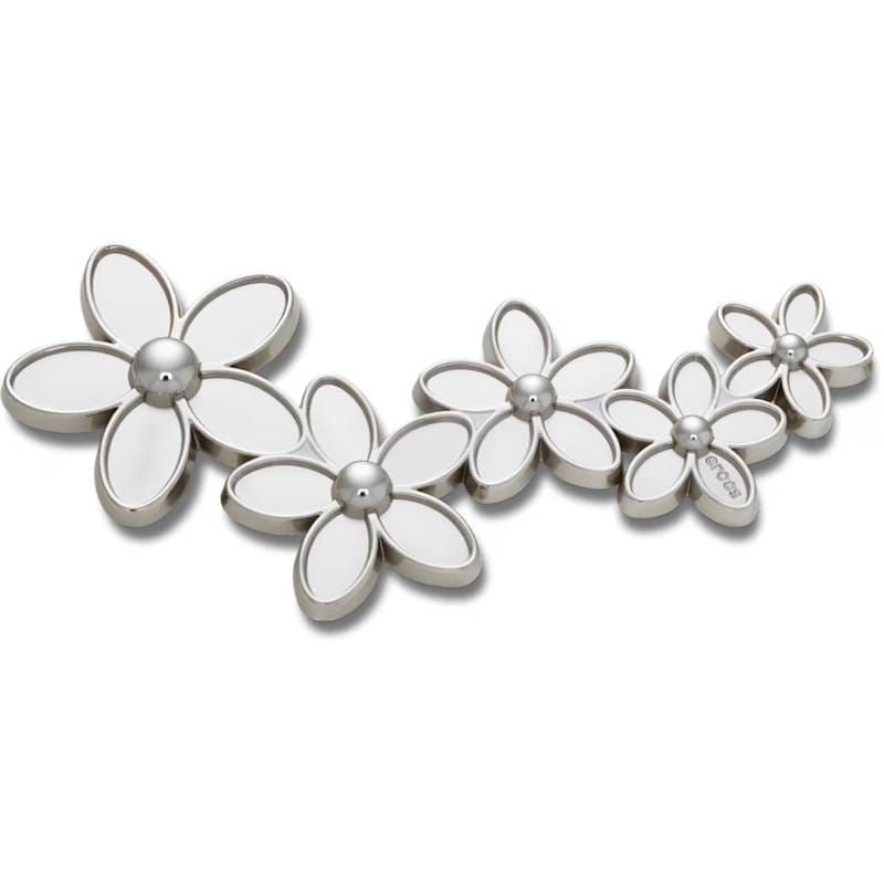 crocs 26Q2 Jibbitz charms Mega Silver Flower Cluster 10018610