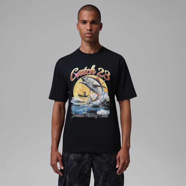 JORDAN BRAND SU26 M J NC FISH GFX SS CREW ブラック/ホワイト IF3057-010