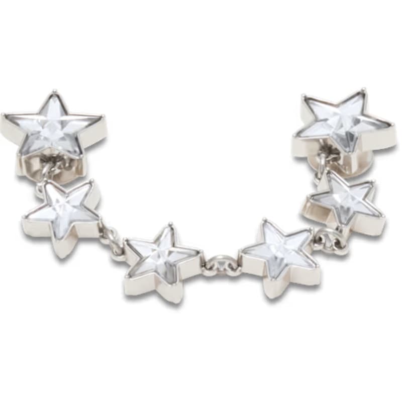ごろー crocs 26Q2 Jibbitz charms Silver Star Chain 10017426｜アメ横老舗