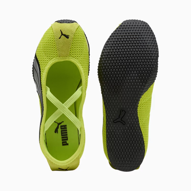 PUMA 26SU 5/1 H-STREET BALLET WNS LIME SMASH-PUMA SILVER 407820-01