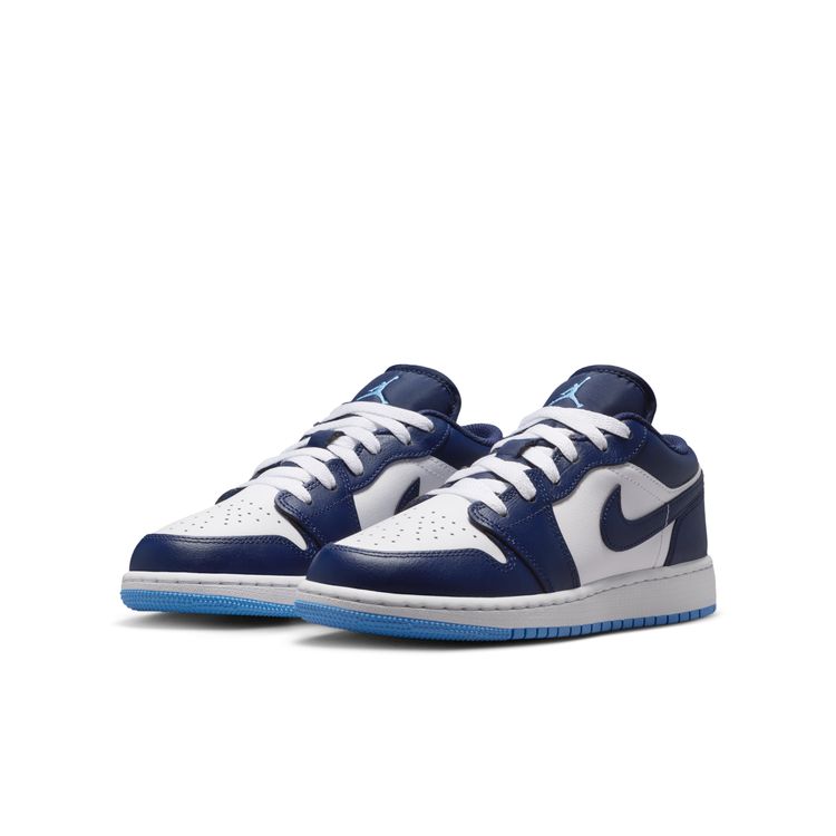 JORDAN BRAND SU26 AIR JORDAN 1 LOW GS ミッドナイトネイビー/ユニバーシティブルーーホワイト 553560-404