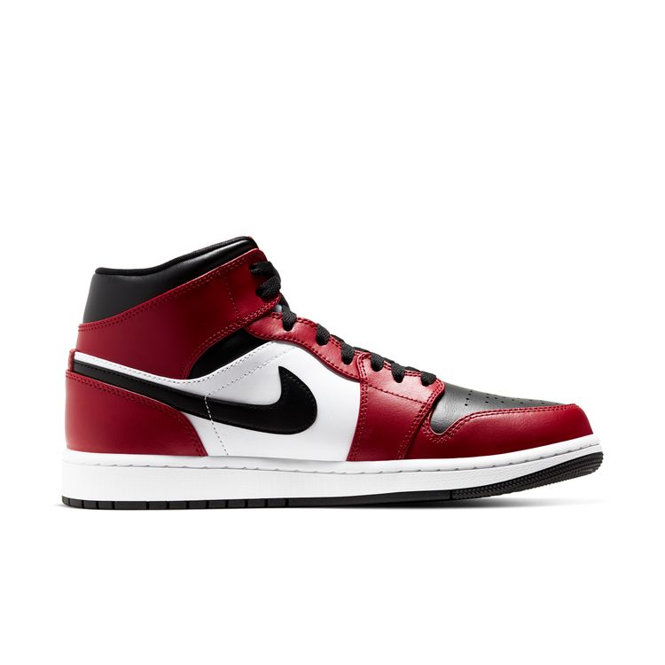 JORDAN BRAND SU26 AIR JORDAN 1 MID ブラック/ブラック-ジムレッド 554724-069