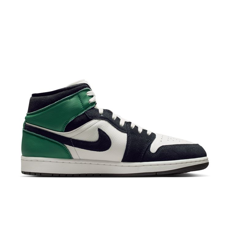 JORDAN BRAND SU26 AIR JORDAN 1 MID SE サミットホワイト/ブラック-ラッキーグリーン II9812-100