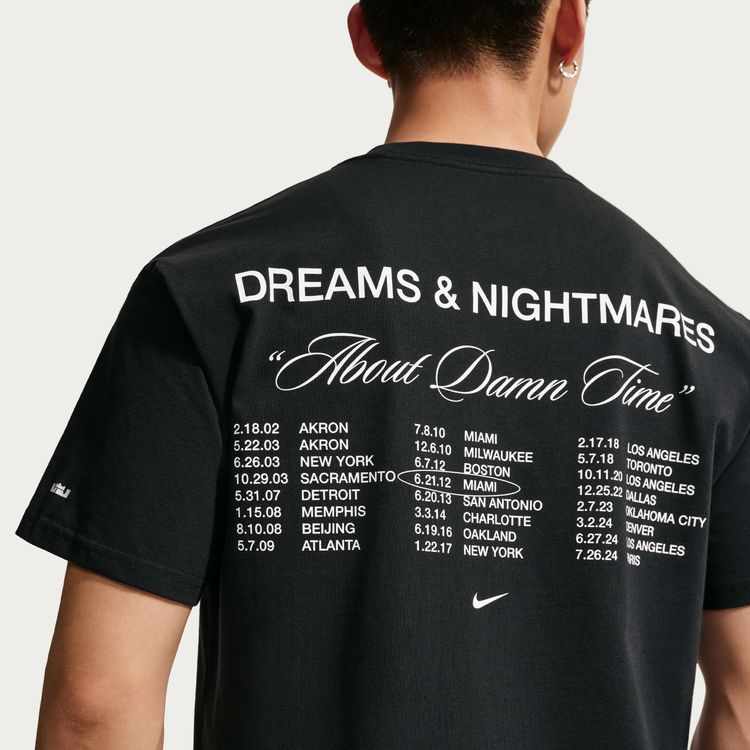 NIKE SU26 5/15 AS LJ M NK TEE M90 DN ブラック IH8586-010｜アメ横