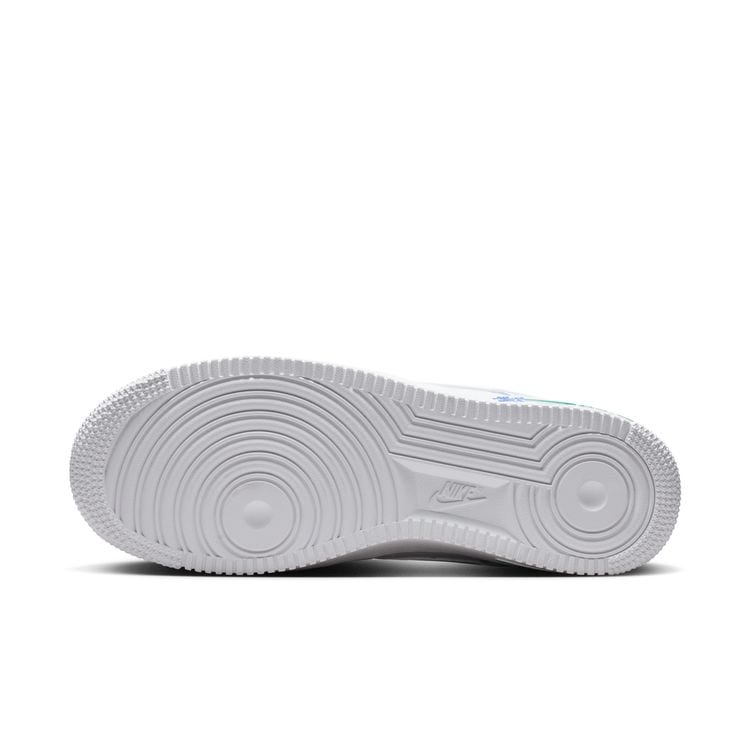 NIKE SU26 NIKE WMNS AIR FORCE 1 '07 SE ホワイト/ホワイト-ペルシアンバイオレット-スタジアムグリーン IF0498-101