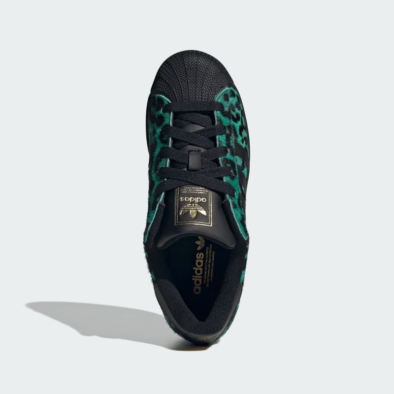 adidas 26Q2 adidas SUPERSTAR II W スクリーミンググリーン/コア