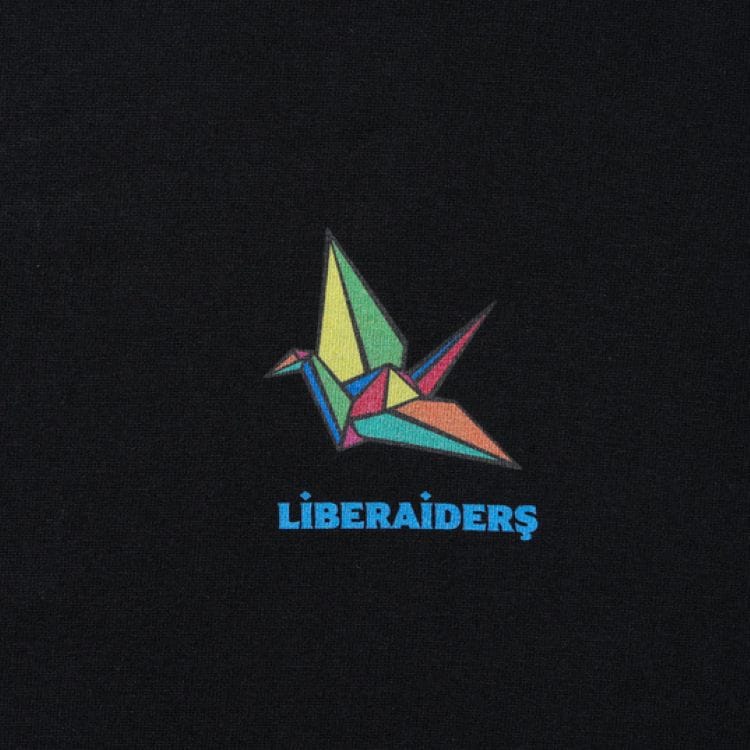 Liberaiders 26SS 4/17 STAINED GLASS TEE  736112601 ブラック サックス 736112601-BLK 736112601-SAX