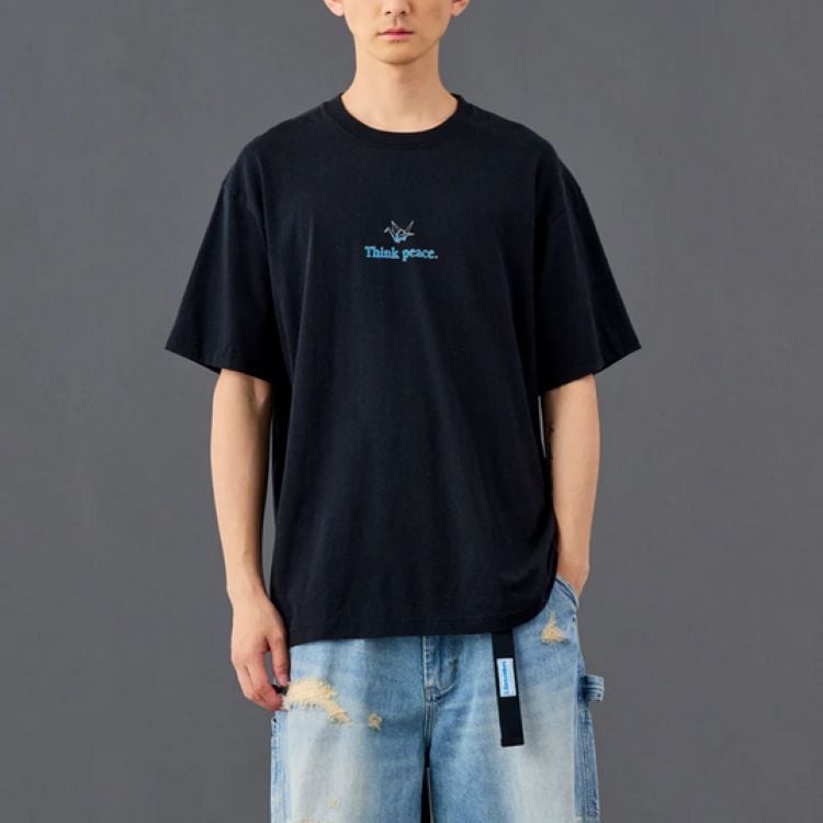 Liberaiders 26SS 5/1 FOLDING METHOD TEE 736172601 ホワイト ブラック 736172601-WHT 736172601-BLK
