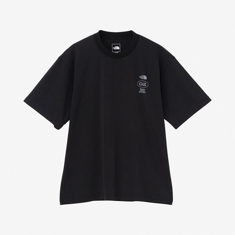 THE NORTH FACE S26 GAR SMALLER TYP0GRAPHIC S/S T ブラック NT32667-K