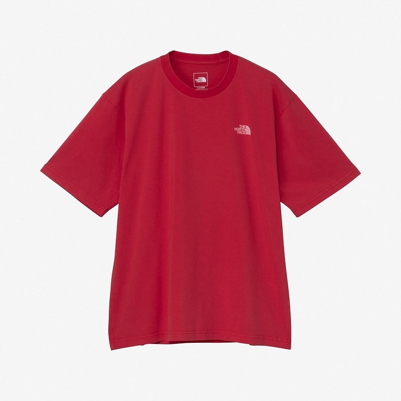 THE NORTH FACE S26 GAR TYP0GRAPHIC COLORED S/S T TNFレッド NT32668-TR