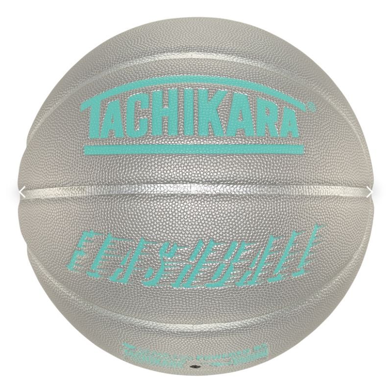 TACHIKARA 26 BASKETBLL FLASHBALL SB7-2051 Silver / Light Aqua