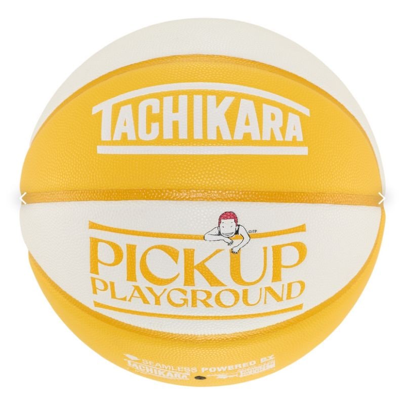 TACHIKARA 26 BASKETBALL PICK UP PLAYGROUND ×TACHIKARA BALL PACK SB7-5043 Yellow / White
