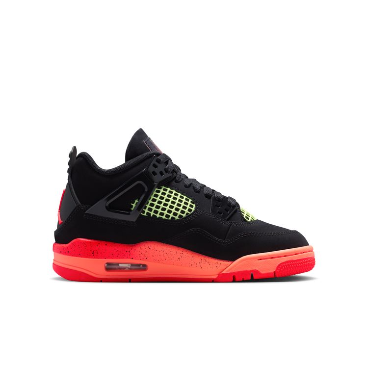 JORDAN BRAND SU26 5/26 AIR JORDAN 4 RETRO GS ブラック/インフラレッド23-ブライトマンゴー II1271-001