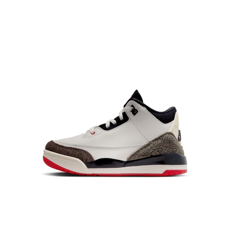JORDAN BRAND SU26 5/30 JORDAN 3 RETRO PS セイル/ブラック-ユニバーシティレッド-ペールアイボリー DM0966-103