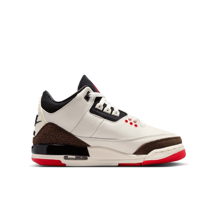 JORDAN BRAND SU26 5/30 AIR JORDAN 3 RETRO GS セイル/ブラック-ユニバーシティレッド-ペールアイボリー DM0967-103