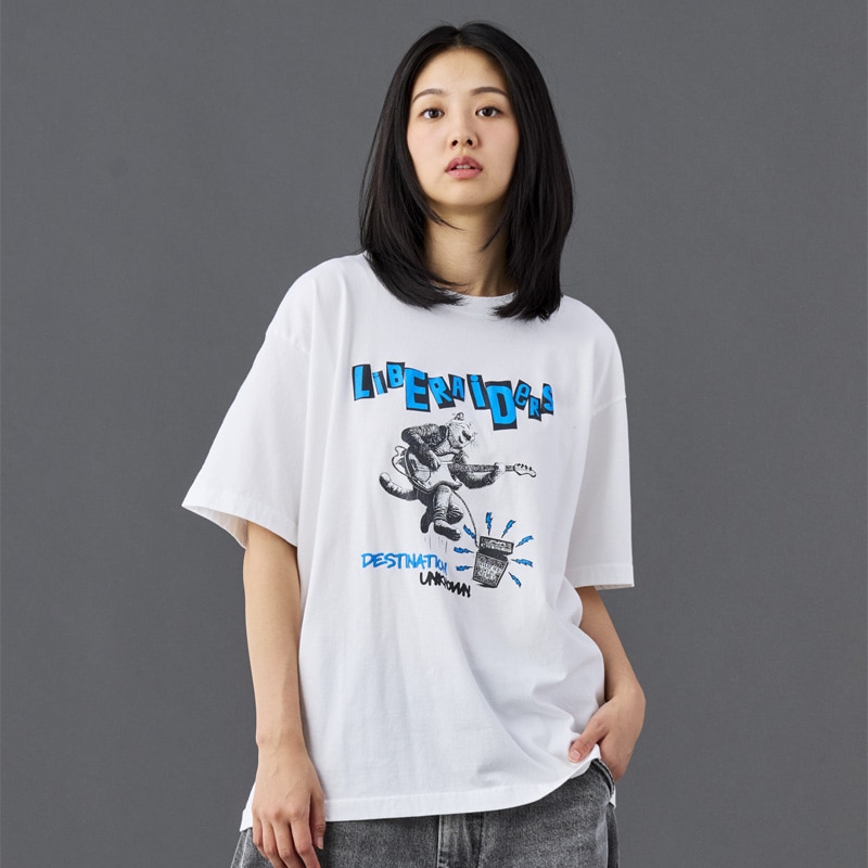Liberaiders 26SS 5/29 POGO DANCE TEE 736132601 ホワイト  736132601-WHT チャコール  736132601-CHL