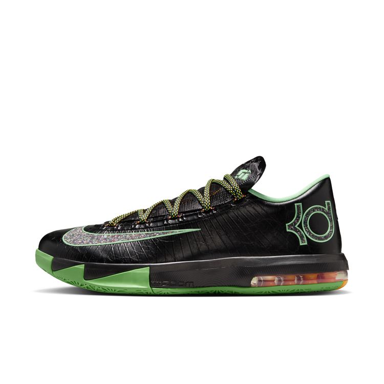 NIKE SU26 6/4 NIKE KD 6 ブラック/マルチカラーーライトルシッド