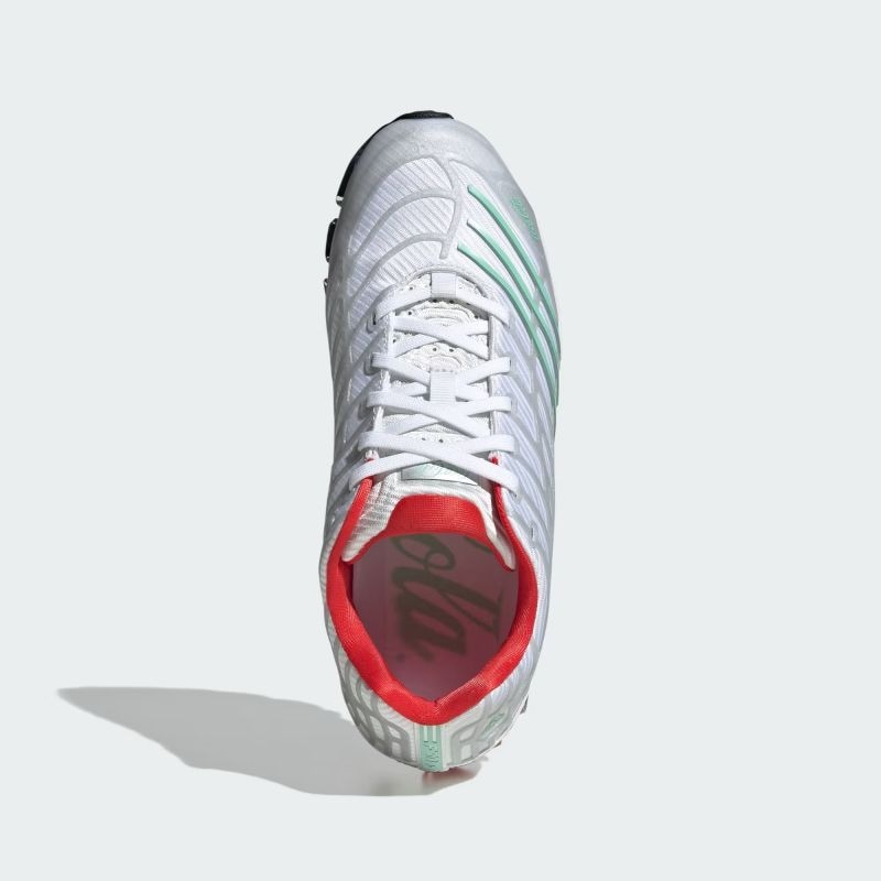 adidas 26Q3 6/6 adidas MEGARIDE F50 COCA COLA クラウドホワイト/アイスグリーン/シルバーメタリック KH6896