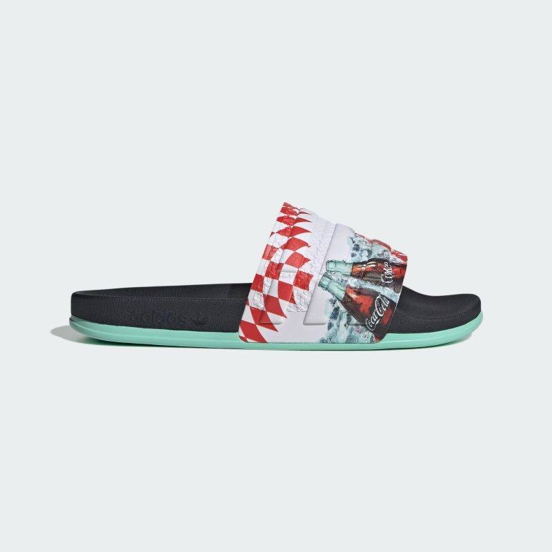 adidas 26Q3 6/6 adidas ADILETTE OG CF COCA-COLA コアブラック/フットウェアホワイト/ノーン KH6903