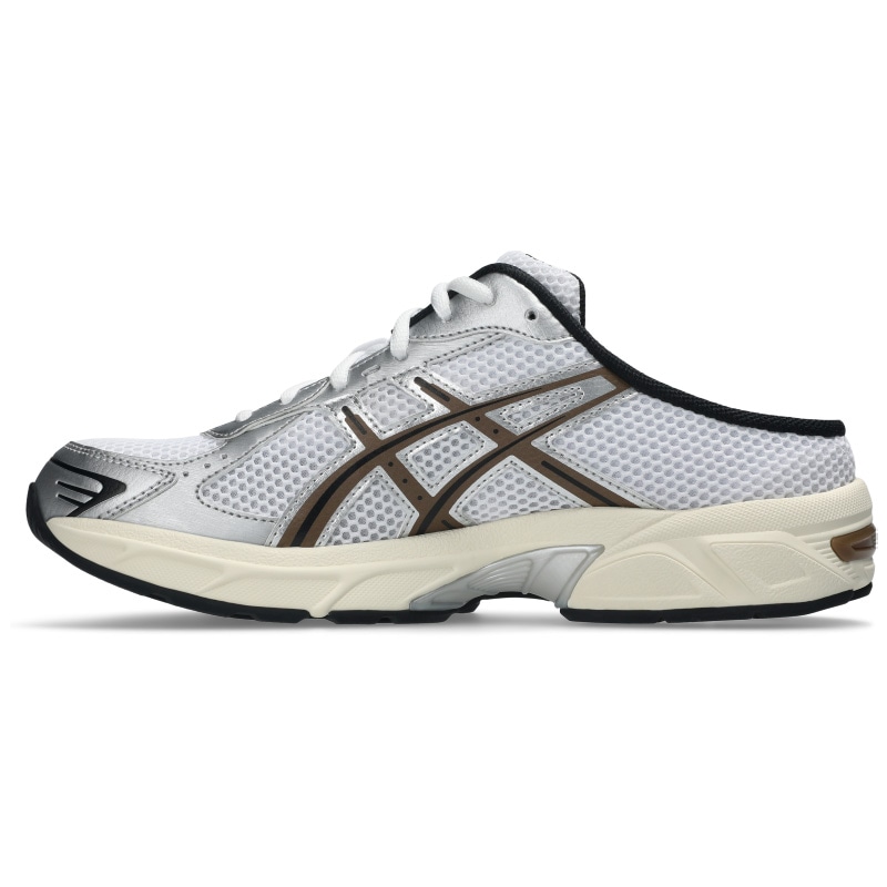 asics AW26 6/19 GEL-1130 MULE WHITE/CLAY CANYON 1203B048-101
