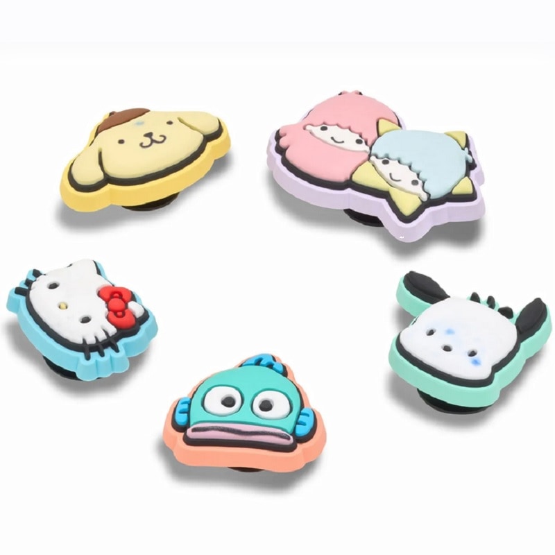 crocs 26Q2 Jibbitz charms Sanrio Hello Kitty Friends PVC 5 Pack 10018103