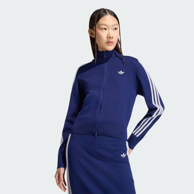 adidas 26Q3 adidas ORI  KNITTED FIREBIRD T ダークブルー/ホワイト KW2588