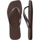 havaianas C/O Slim Square Dark Brown 4148301-0727 ダークブラウン