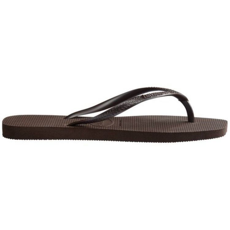 havaianas C/O Slim Square Dark Brown 4148301-0727 ダークブラウン
