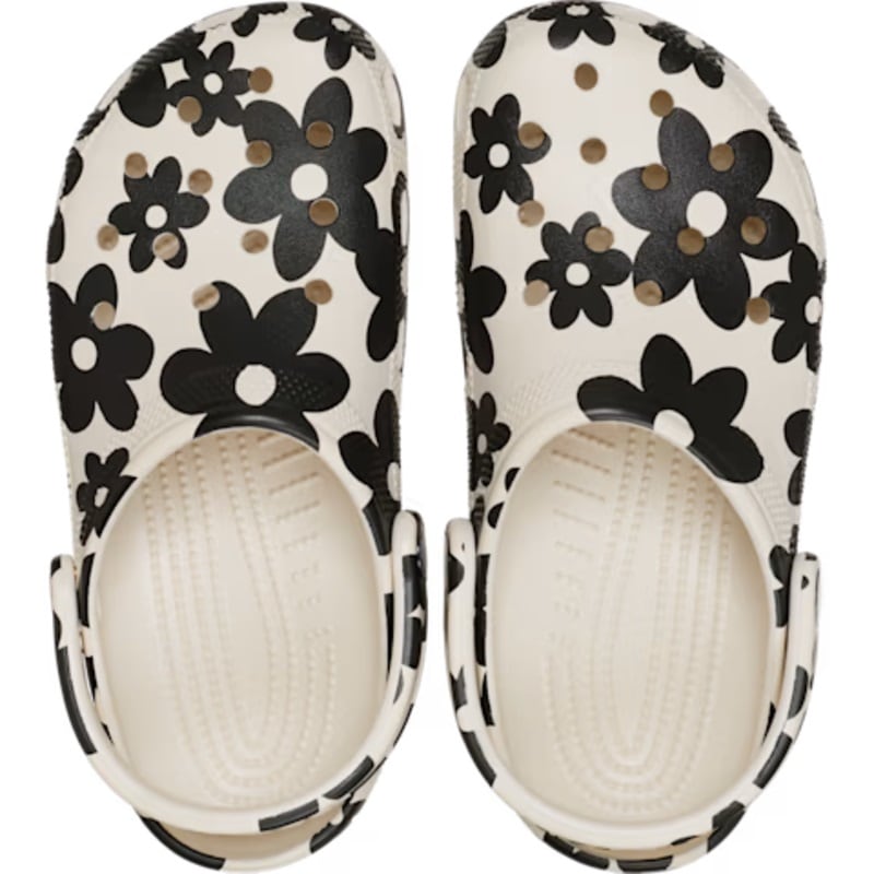 crocs 26Q3 CLASSIC POP PETALS CLOG Summit White/Multi 214090-2MT