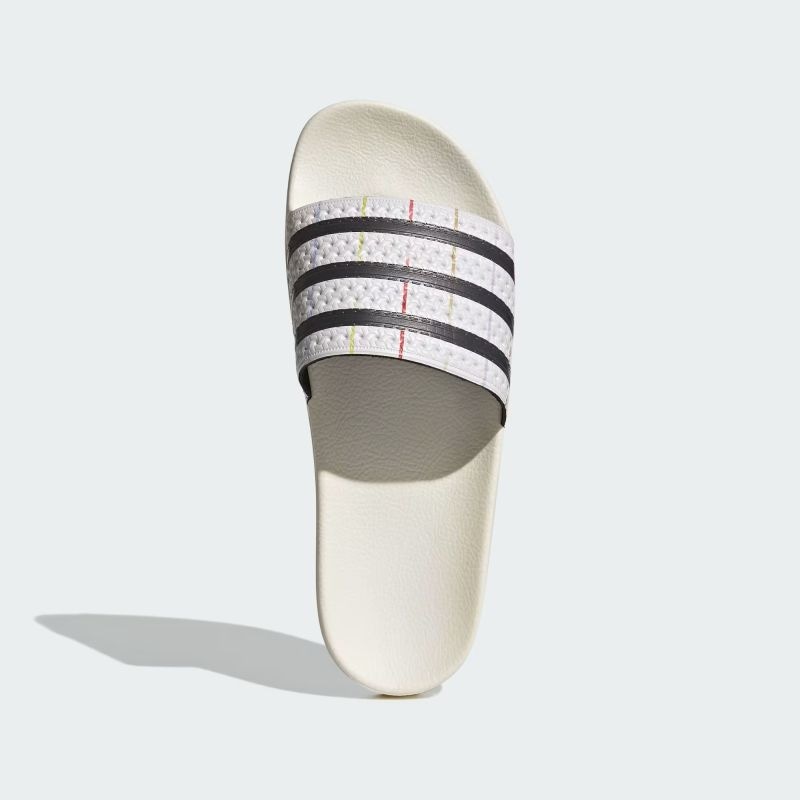 adidas 26Q3 adidas TREFOIL SLIDE JFA オフホワイト/コアブラック/オフホワイト KZ9400