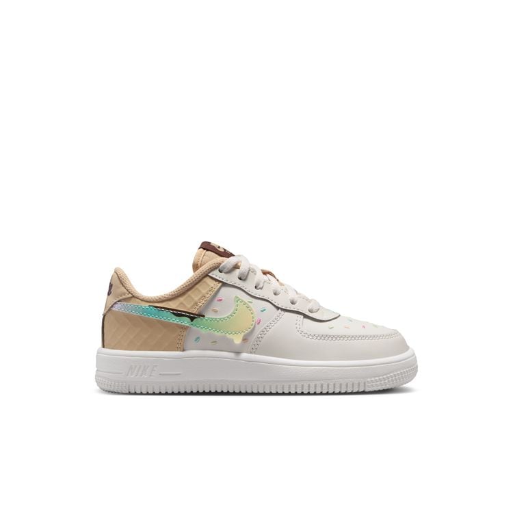 NIKE FA26 NIKE FORCE 1 LOW BP LACE セイル/マルチカラー-セサミ-ブリーチドターコイズ IV6208-133