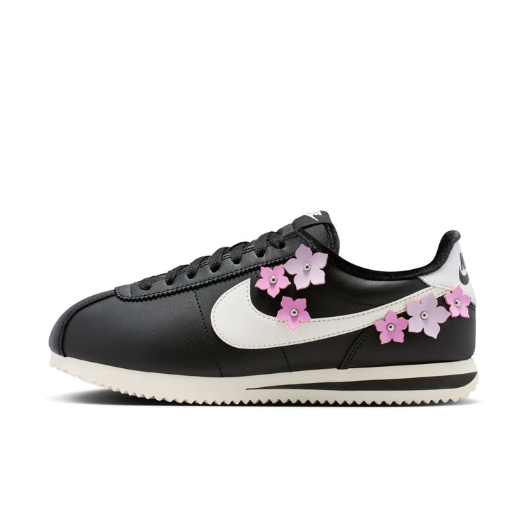 NIKE FA26 NIKE WMNS CORTEZ LEATHER ブラック/セイル-ピンクライズ-ブリーチドライラック IV5675-001