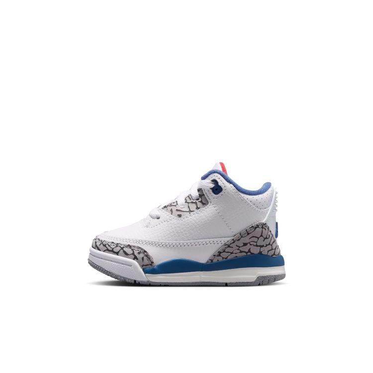 JORDAN BRAND FA26 7/18 JORDAN 3 RETRO TD ホワイト/ファイアレッド-トゥルーブルー DM0968-104