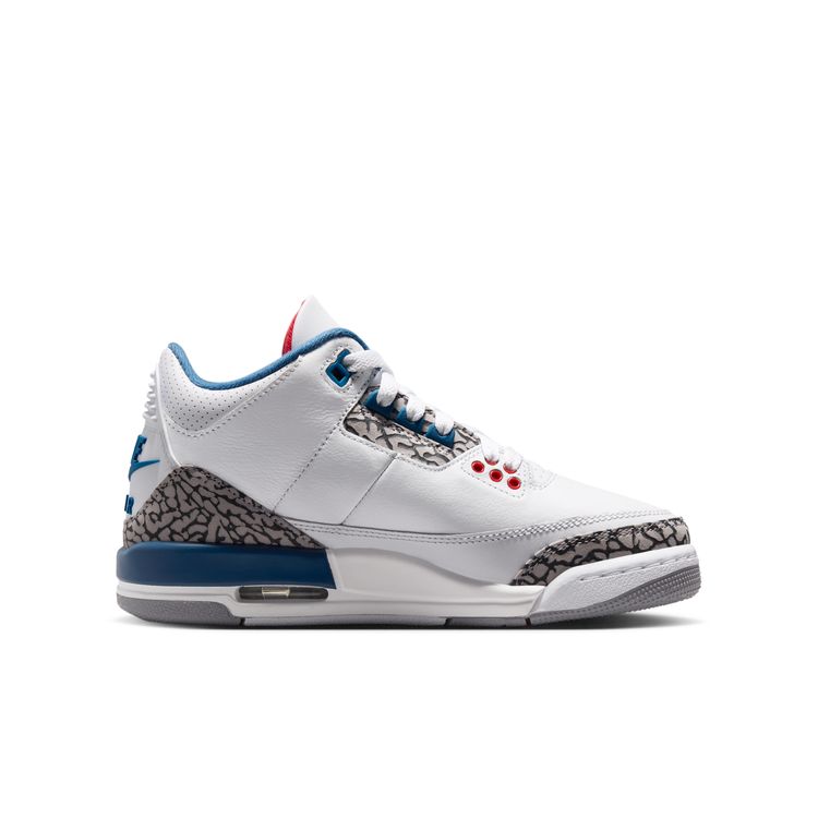 JORDAN BRAND FA26 7/18 AIR JORDAN 3 RETRO GS ホワイト/ファイアレッド-トゥルーブルー DM0967-104