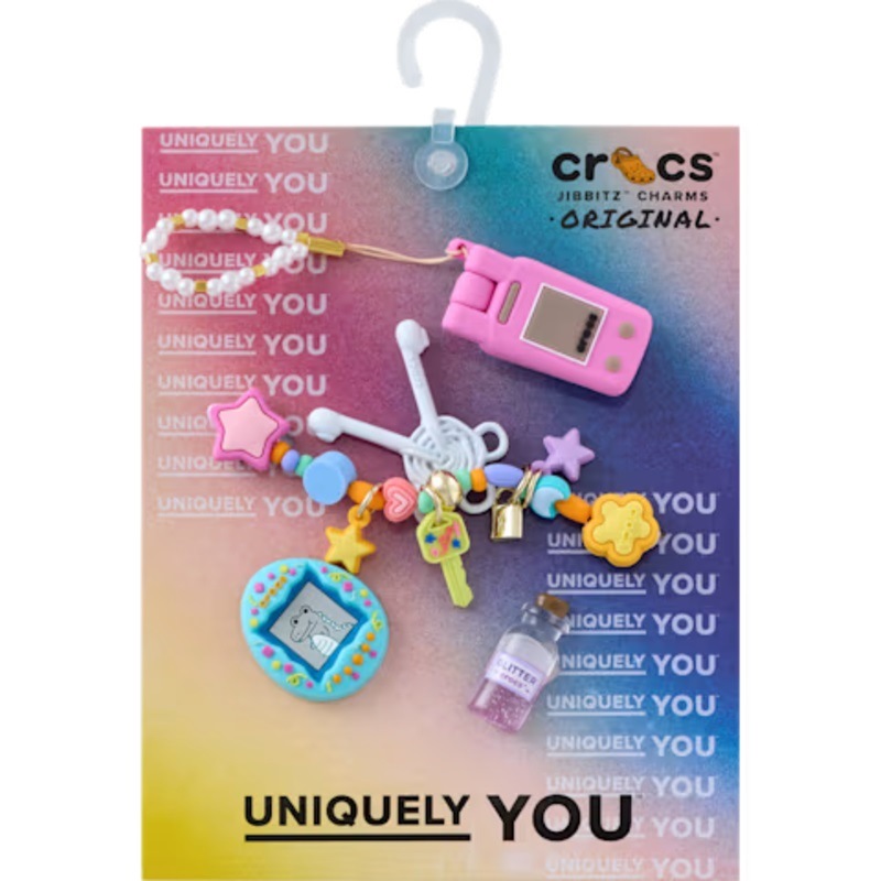 crocs 26Q3 Jibbitz charms Girly Junk Drawer 5 Pack Multi 10019342